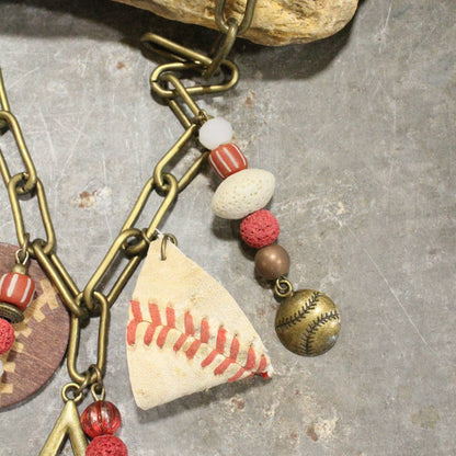 Home Run Hitter Charmed Necklace