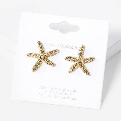 Crystal Paved Starfish Stud Earrings
: AQ