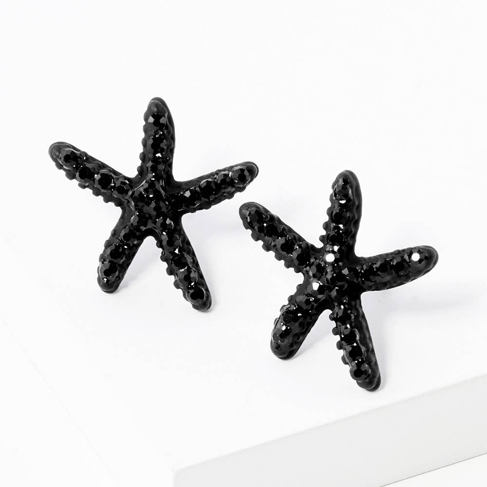 Crystal Paved Starfish Stud Earrings
: CPB