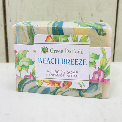 Beach Breeze Candle & Soap Dish Gift Kit - Clean and Fresh