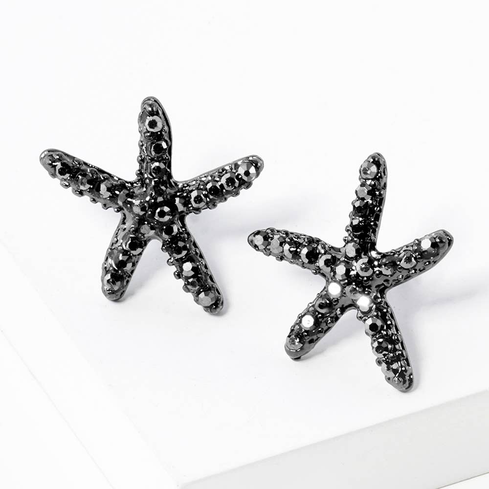 Crystal Paved Starfish Stud Earrings
: CPB