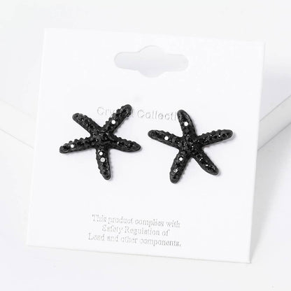 Crystal Paved Starfish Stud Earrings
: CPB