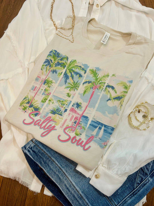 Salty Soul Graphic Tee: