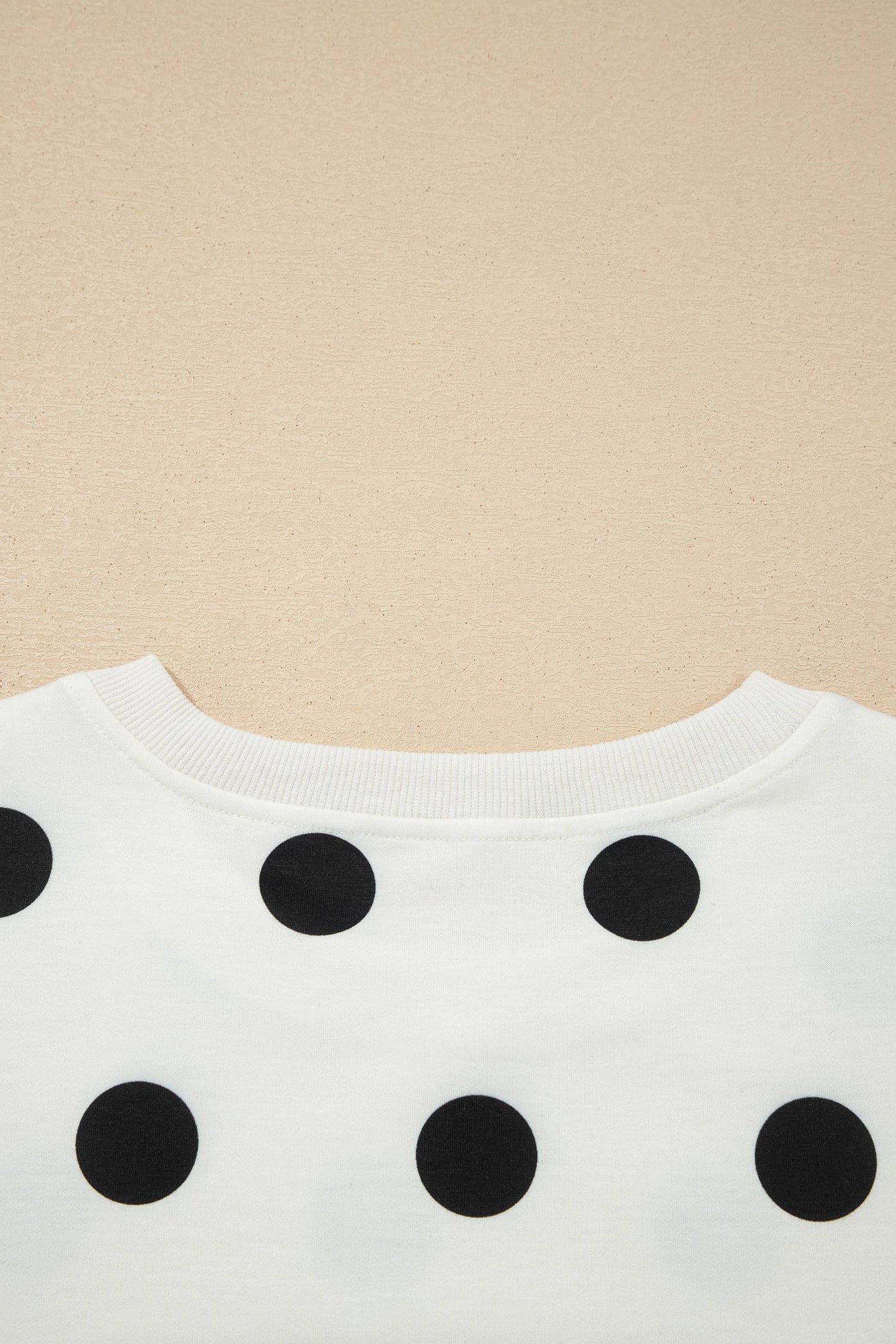 Plus Polka Dot Print Tank Split Mini Skort 2pcs Set (S-4X): White / L