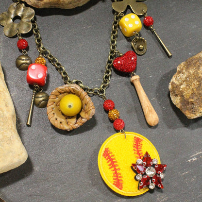 You Can't Hit It Charm'd Necklace