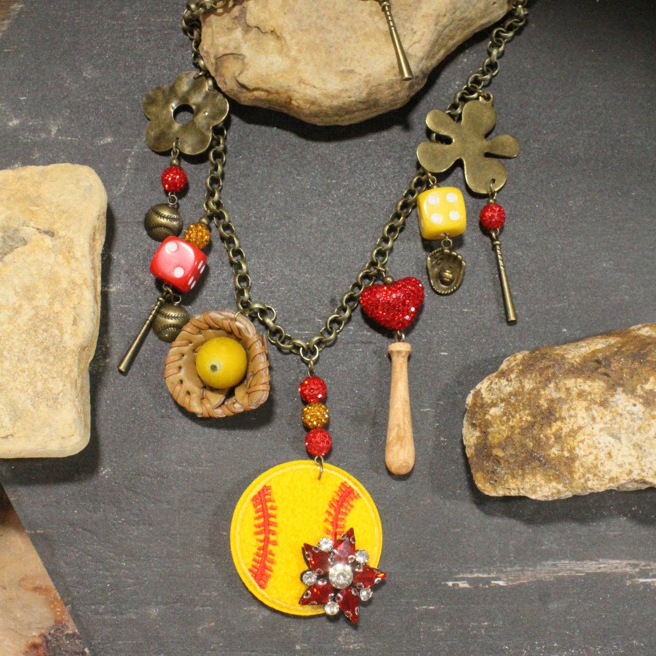You Can't Hit It Charm'd Necklace