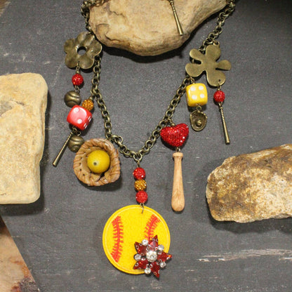 You Can't Hit It Charm'd Necklace