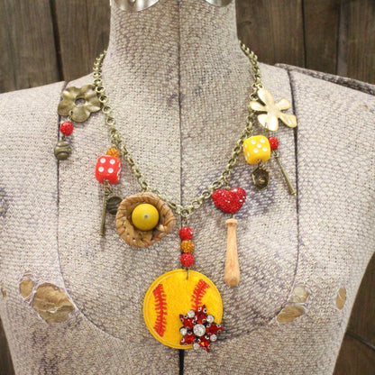 You Can't Hit It Charm'd Necklace