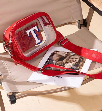 MLB Texas Rangers Clear Crossbody