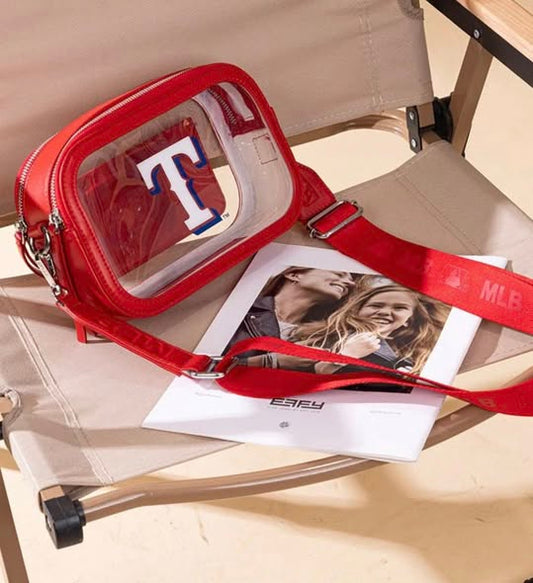 MLB Texas Rangers Clear Crossbody