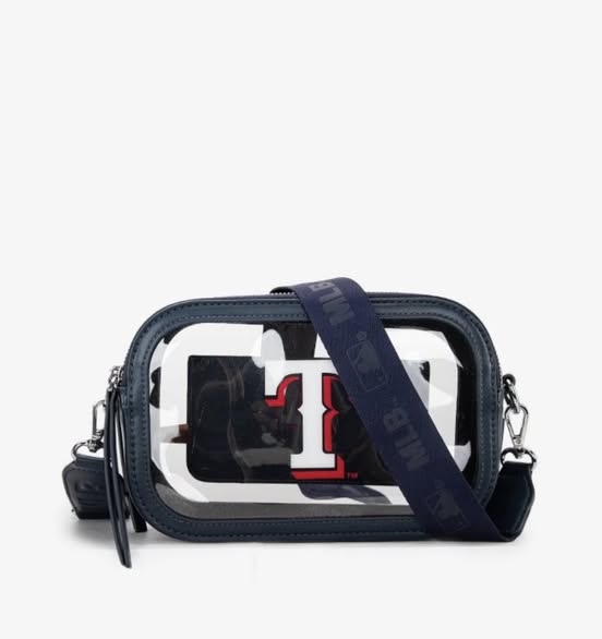 MLB Texas Rangers Clear Crossbody