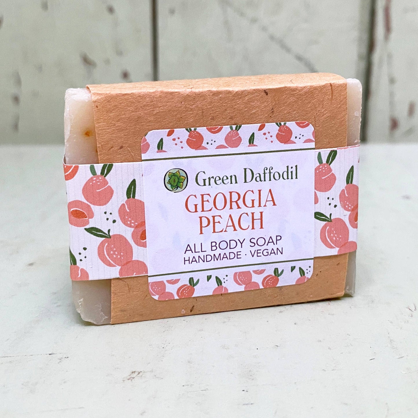 Georgia Peach Soap & Washcloth Gift Set