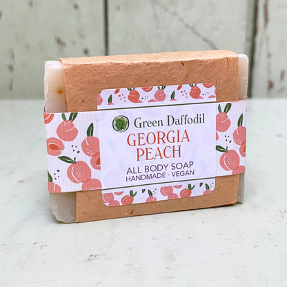 Georgia Peach Soap & Washcloth Gift Set