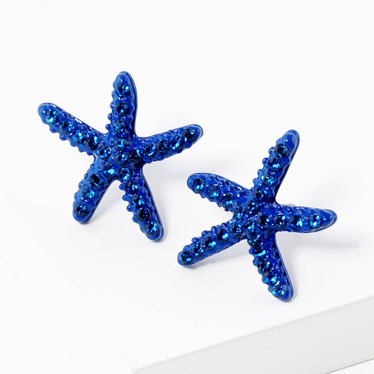 Crystal Paved Starfish Stud Earrings
: CPB