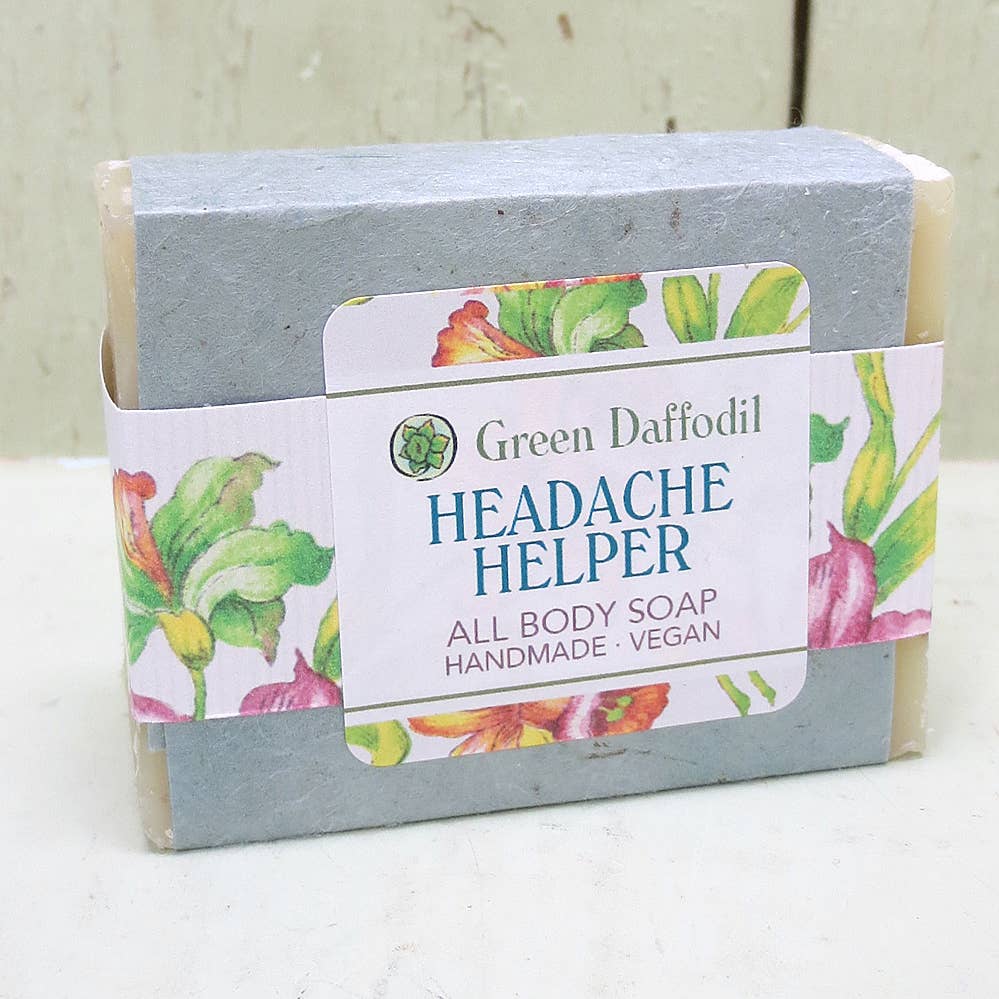 Headache Helper Candle & Soap Organdy Gift Set