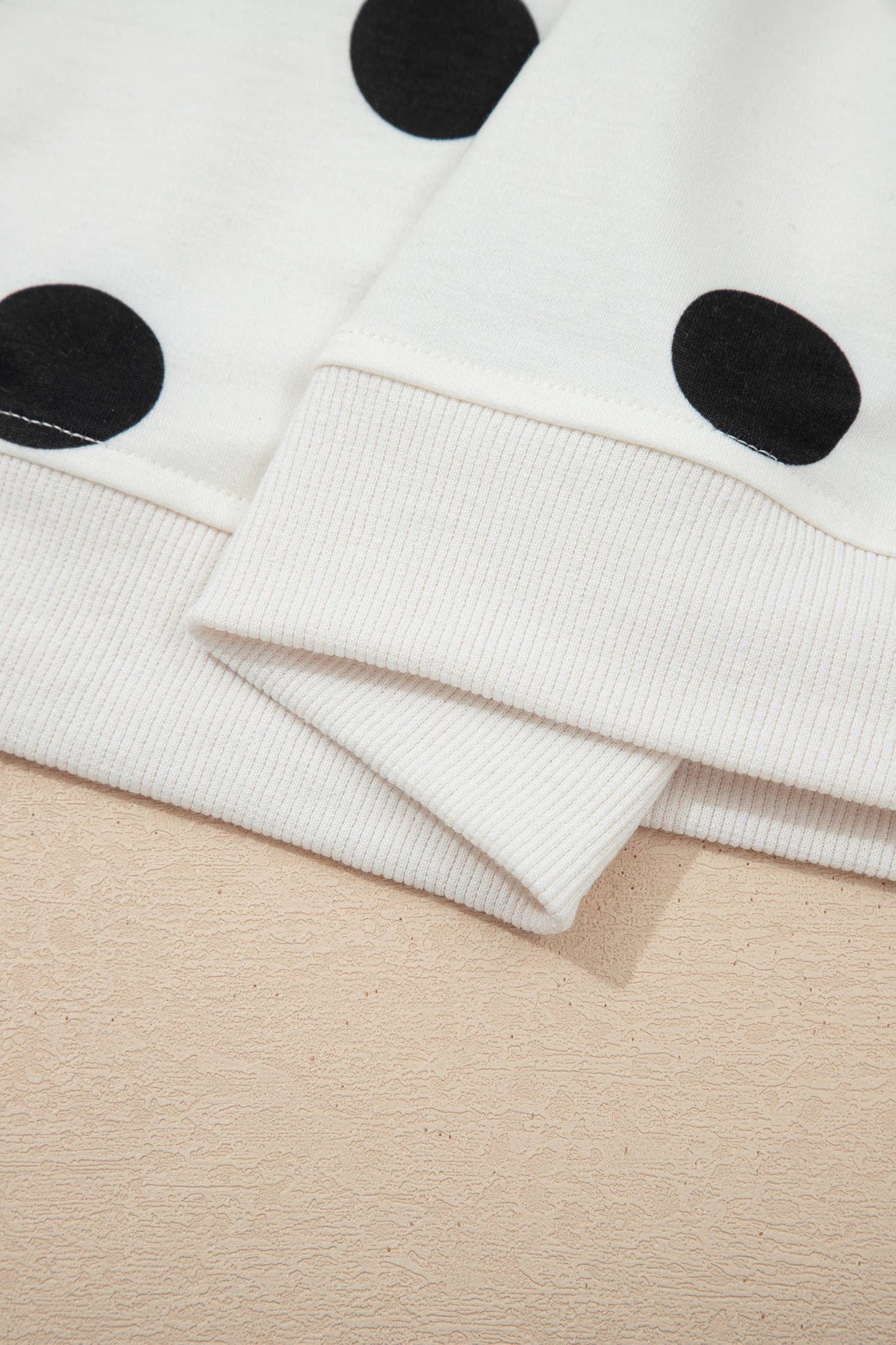 Plus Polka Dot Print Tank Split Mini Skort 2pcs Set (S-4X): White / L