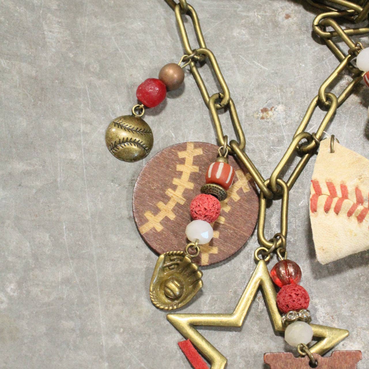 Home Run Hitter Charmed Necklace