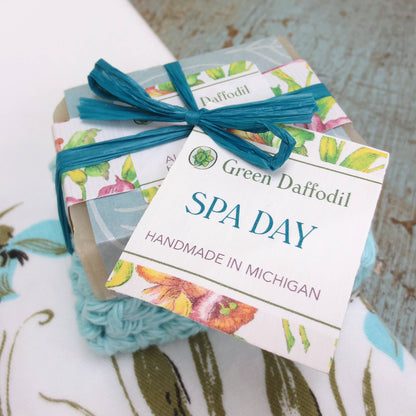Spa Day Soap & Washcloth Set - Gift Set