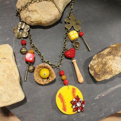 You Can't Hit It Charm'd Necklace