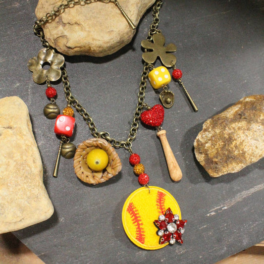 You Can't Hit It Charm'd Necklace