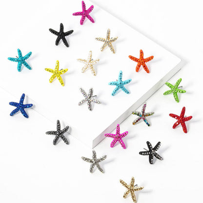 Crystal Paved Starfish Stud Earrings
: AQ