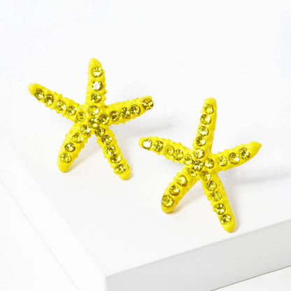 Crystal Paved Starfish Stud Earrings
: CPB