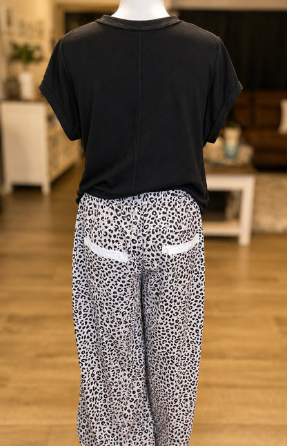 Ladies animal print cloth paints