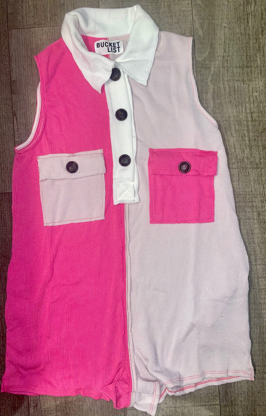 Pink Romper by Bucket List