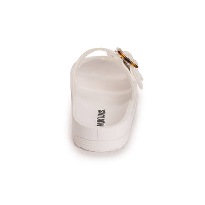 Muk Luks Women's Grand Cayman Lucite Sandal: Magenta / 7