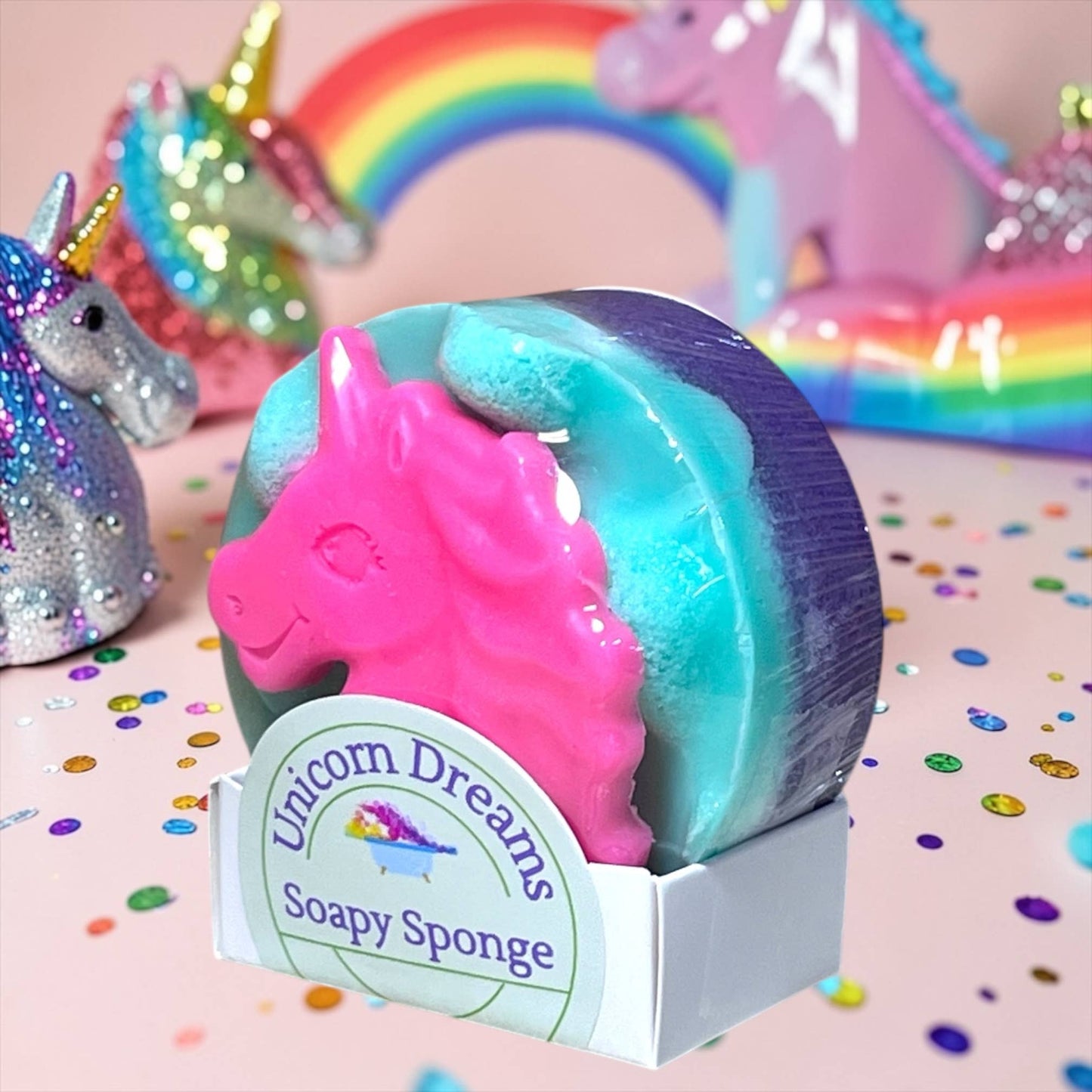 Soapy Sponge Unicorn Dreams
