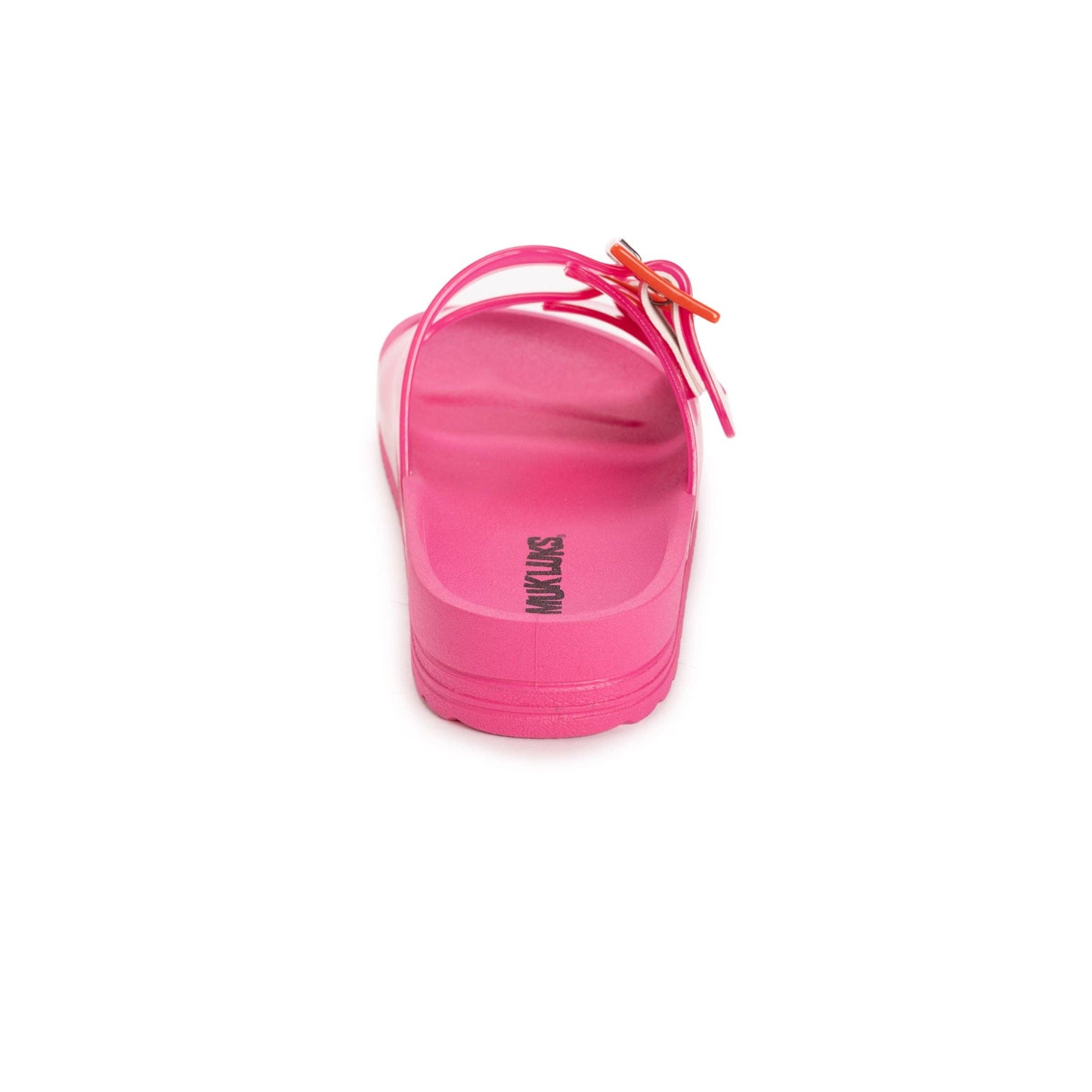 Muk Luks Women's Grand Cayman Lucite Sandal: Magenta / 7