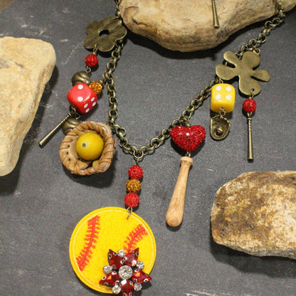 You Can't Hit It Charm'd Necklace