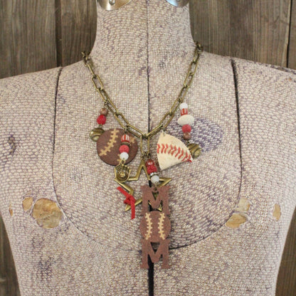 Home Run Hitter Charmed Necklace