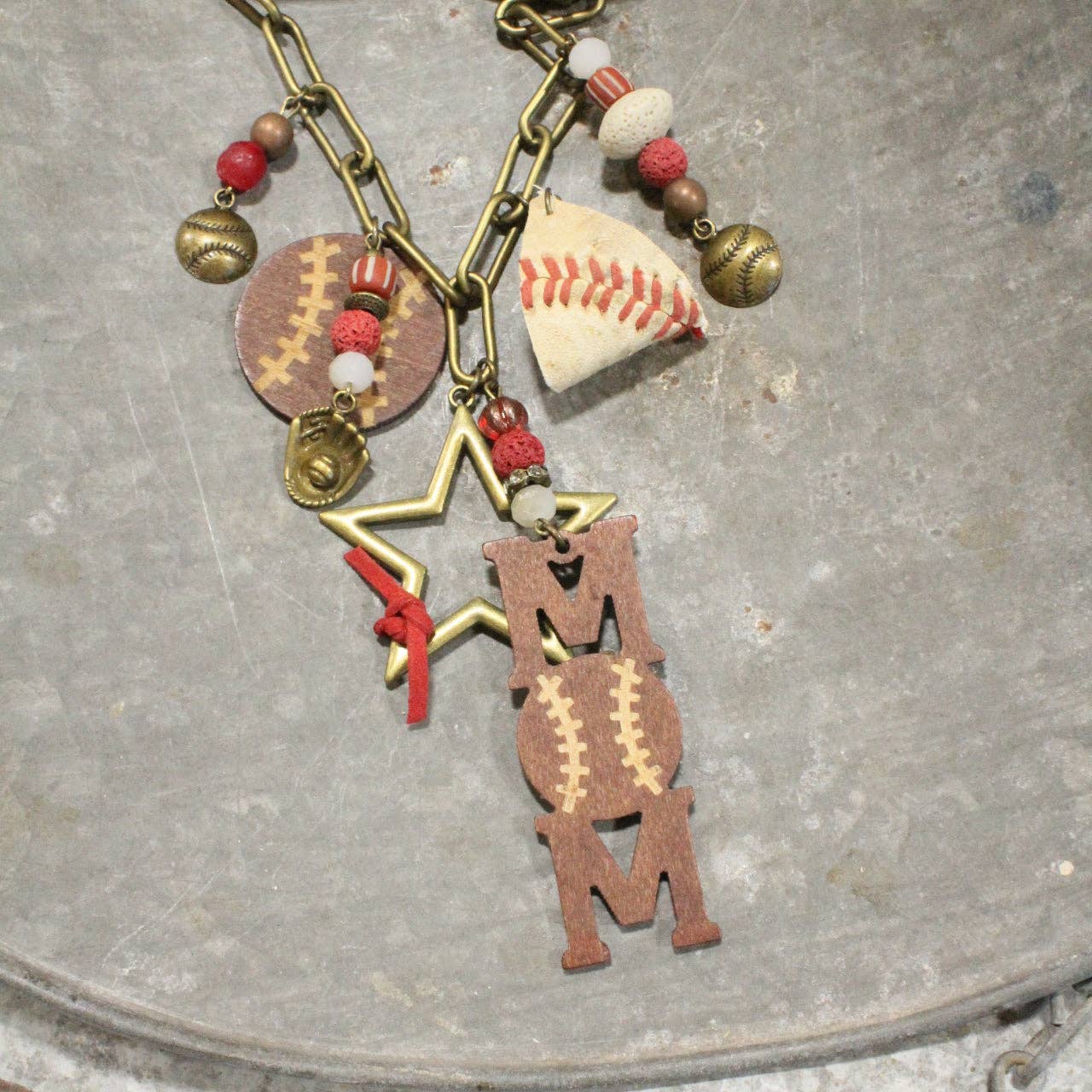 Home Run Hitter Charmed Necklace