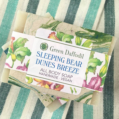 Sleeping Bear Dunes Breeze Soap & Washcloth Gift  - Michigan