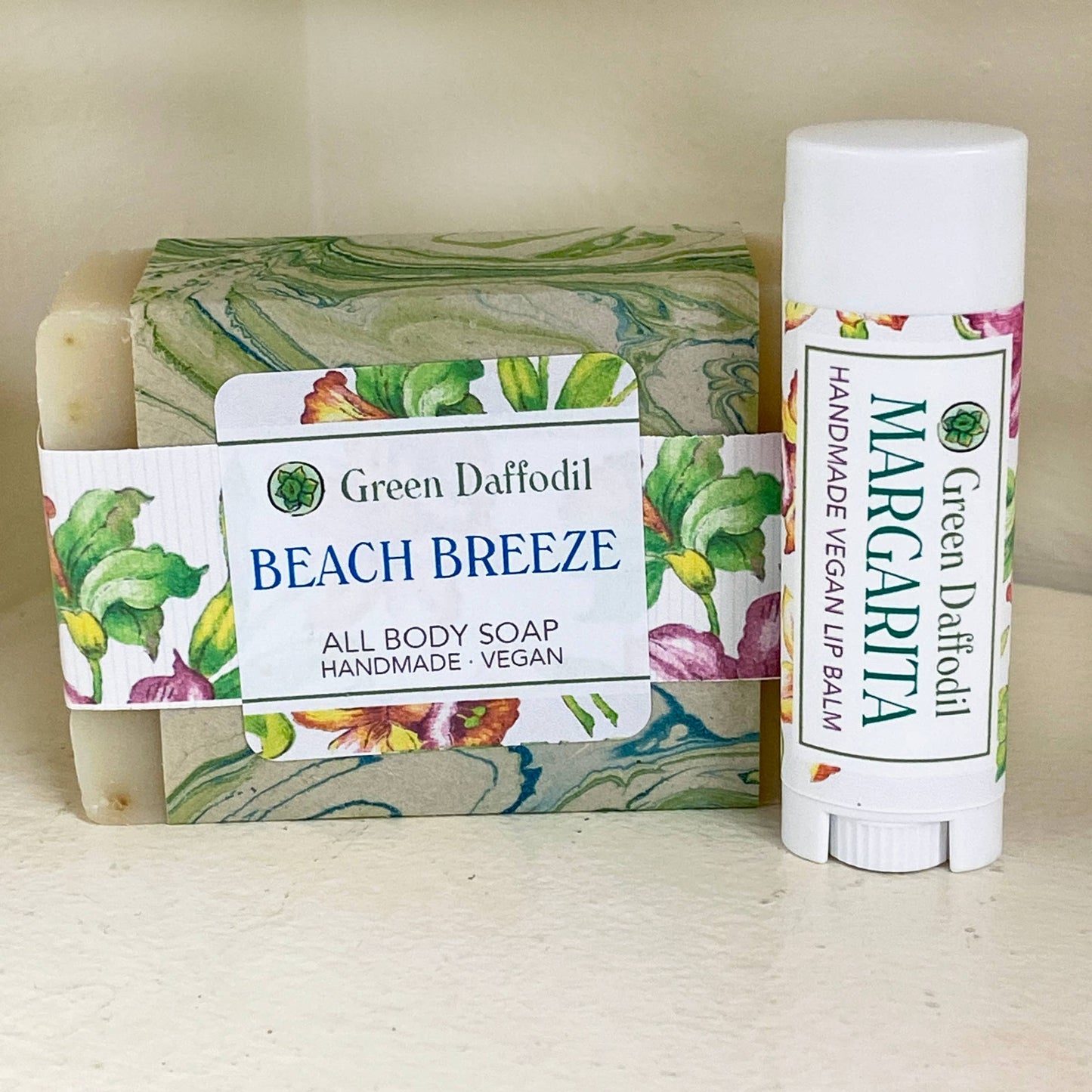 Beach Breeze Soap & Lip Balm Organdy Gift Set - Summer